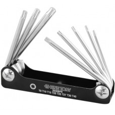 Набор Torx 8 ед. (Т 9-Т40) складные KINGTONY 20308PR